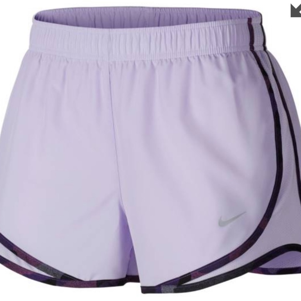 Purple Nike Women's Tempo Running Shorts